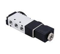 4V110-M5 Pneumatic Solenoid Valve, M5 DC12V Single Coil Pilot-Operated Fast Response Air Valve for Industrial Automation
