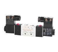 4V120-06 4V220-08 4V320-10 4v420-15 Solenoid Valve Air Two Position Five Way Reversing 12V 24V 110V 220V(4V320-10,AC220V)