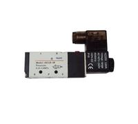 4V210-08 1/4" 5 Way 2 Positions Solenoid Pneumatic Air Control Valve DC 12V/24V AC110V/220V IDGTTLDF(AC220V)