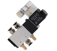 4V210-08 Pneumatic Electric Solenoid Valve 5 Way 2 Position 1Pcs(4V210-08 Only,DC12V)
