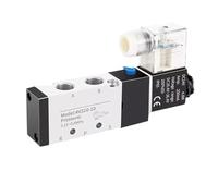 4V210 Pneumatic Electric Solenoid Valve 5 Way 2 Position Control Air Solenoid Valve 4V110-06 4V210-08 4V310-10 4V410-15(PC 4V410-15 12mm,AC24V)