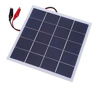 4W 5V Polysilicon Solar Panel, DIY Solar Panel Kit, Lightweight and Portable 172x175x2MM Solar Cell with High Efficiency for Outdoor Camping, Charging Small Devices