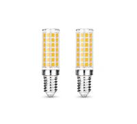 4W E14 LED Cooker Hood Bulb 4W Equivalent 50W Halogen Warm White 3000K 2 Pack 550LM Small Edison Screw SES Non Dimmable Corn Candle Lamp for Cooker Hood Fridge Extractor Hood Bulb AC210-240V