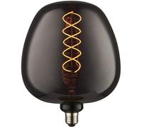 4W E27 Filament Lamp - Decorative Smoked Tinted Glass Light Bulb - Warm White