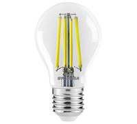 4W LED Clear GLS Bulb, E27, 4000K, 840lm, Non-Dimmable - 30137
