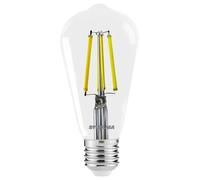 4W LED Filament Style ST64 Bulb, E27, 2700K, 840lm, Non-Dimmable - 30133