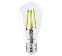 4W LED Filament Style ST64 Bulb, E27, 2700K, 840lm, Non-Dimmable - 30133