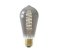 4w Led Flex Filament E27/ES Titanium Finish Dimmable 100 Lumens Rustic Filament Lamp 2100k Very Warm Gold