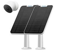 4W Solar Panel Charging Compatible with Google Nest Camera Outdoor & Indoor (Battery Version), IP65 Weatherproof,Includes Secure Wall Mount,with Upgraded Professional Anti-Theft Rope(White) (2)