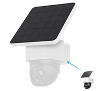 4W Solar Panel Compatible with Security SoloCam S340 Charging Mount,Replace The Original 2W Solar Panel,Keep Your S340 Camera Continuously Powered,IP65 Weatherproof,Install Without Tools