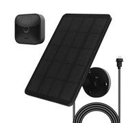 4W Solar Panel for Blink Camera, Compatible with Blink Outdoor 3 (3rd Gen), XT XT2 Camera, Solar Charger for Camera Outdoor with Adjustable Mount, 13.12ft Charge Cable, IP65 Waterproof