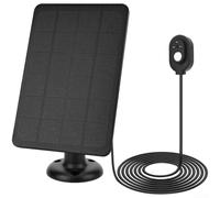 4W USB-C Solar Charger for Arlo Pro 3-4 Ultra Pro5S Outdoor Camera | Monocrystalline silicon solar module with IP65 rating. Keep your wireless security camera running non-stop outdoors.