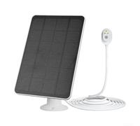 4W USB-C Solar Charger for Arlo Pro 3-4 Ultra Pro5S Outdoor Camera | Monocrystalline silicon solar module with IP65 rating. Keep your wireless security camera running non-stop outdoors.