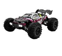 4WD 1/16 Scale Super Unprinted RC Truck, 80KM/H, Professional Grade, 2.4GHz Quad-Drive, Drip-Resistant Design, Metal Differential, 50 Minutes,16101PRO(80KM Purple 1B)