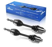 4WD Front CV Axle Compatible with Dodge Ram 1500 2002 2003 2004 2005 2006 2007 2008 2009 2010 2011 Left & Right (Driver & Passenger Side) CV Axle Joint Pair Set of 2