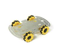4WD Mecanum Wheel Robot Car Chassis Kit Aluminum Alloy Frame For DIY Educational Robotics Programming Projects