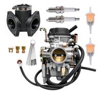 4WM-14101-03-00 Carburetor Fit for Yamaha Road Star XV1600 1999-2003 XV1700 2002-2014 Replace for 4WM-14101-13-00 With Intake Manifold
