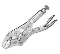 Vise-Grip Curved Jaw Locking Pliers with Plastic Handle T1002EL4 Steel Silver