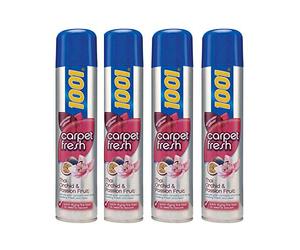 4X 1001 Carpet Fresh Bundle Fresh Thai Orchid & Passion Fruit 300ml