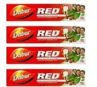 DABUR NATURAL AYURVEDIC RED HERBAL TOOTHPASTE 200g Pack of 2