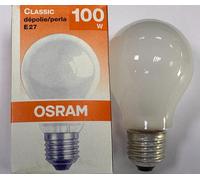 4x 100W Osram Pearl GLS Incandescent Dimmable ES E27 Edison Screw Light Bulbs