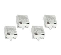 4X 12 V/DC 10W Mini LED Transformer LED Transformer Mini for 12 V LED Lights and Stripe No Minimum Load Requirements