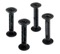 4x 120 220 Empty Plastic Take-Up Roll Film Spools For Medium Format Film Camera
