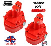 4X 14.4V Battery For Makita PA14 4800mAh 1420 1422 1433 1434 1435F 6280D 6281D