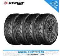 4x 185 60 14 DUNLOP ALL SEASON 2 | GREAT C/C RATINGS | XL M+S 86H
