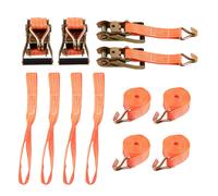 4x 2.9m x38MMTie Down2000KG 2 TON Heavy Duty Straps Lashing Cargo Luggage