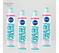 4X 200Ml Nivea Dry Shampoo Fresh Volume Extra Volume Instant Freshness