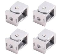 4X 2020 Series Aluminum Extrusion Profile Die-Cast Zinc Alloy Flexible Pivot Joint Connector for Aluminum Profile