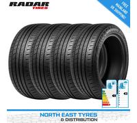 4x 245 40 19 RADAR DIAMAX R8+ | GREAT C/B RATINGS | NEW TYRES | XL 98Y