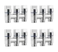 4X 3 Way Angle Valve Improve the Functionality of Your Home or Commercial Spaces with the Three Way Diverter Valve,A