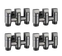 4X 3 Way Angle Valve Improve the Functionality of Your Home or Commercial Spaces with the Three Way Diverter Valve,B