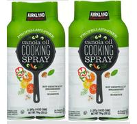 4x 397g Bottles Kirkland Signature Canola Oil Cooking Spray - 4 Bottles Non GMO