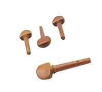 4x 4/4 Jujube Wood Violin Tuning Pegs Replacement Parts for Violinist
