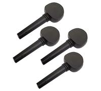 4x 4/4 Size Violin Fiddle Tuning Peg Wooden Replacement Imitative Ebony Wood Set