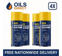 4x 400mL Professional Carb Cleaner Spray Carburettor Intake Parts Spray Cleaner
