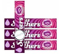 4x 45g Soothers Blackcurrant Flavour with Real Fruit Juice - Bundled by GetInStyle Shop