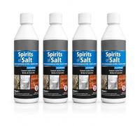 4x 500ml Traditional Spirit of Salt Multi-Purpose Drain Cleaner Dissolves Effectively Unblock Toilets & Drains Unblocker Remove Stubborn Limescale Buildup In Toilets