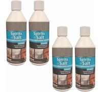 4x 500ml Traditional Spirit of Salt Multi-Purpose Drain Cleaner Dissolves Effectively Unblock Toilets & Drains Unblocker Remove Stubborn Limescale Buildup In Toilets