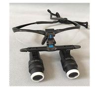 4X 5X 6X 6.5X Loupes Binocular High Magnification 420mm Working Distance,Surgical Binocular Loupes Head Mount (Size : 6X)