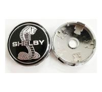 4x 60mm Wheel Rims Center Hub Caps For Ford Mustang Cobra SHELB Snake