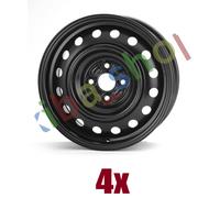 4x 6X15 4X100 CH 54 ET 45 RIM STEEL FITS TOYOTA COROLLA 1001-0308 ALCARS