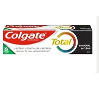 4X 75mlColgate Total Charcoal & Clean Toothpaste, Repair Revitalise Refresh, 24 Hour Bacterial Defense