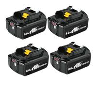 4X 8.0Ah/8000mAH Battery Replacement for Makita 18V Battery,Compatible with 18V BL1830 BL1830B BL1860B BL1840 BL1850