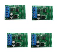 4X 8Ch Input/Output Digital Switch TTL LvTTL CMOS RS485 IO Control Module Modbus Rtu Board for PLC Relay, (No Pin)