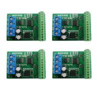 4X 8Ch Input/Output Digital Switch TTL LvTTL CMOS RS485 IO Control Module Modbus Rtu Board (with Terminal)