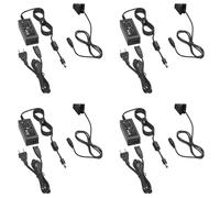 4X AC-PW20 NP-FW50 Dummy Battery AC Power Supply Adapter DC Coupler Kit for Alpha A5100 A6500 A6400 A6000 A55 A7